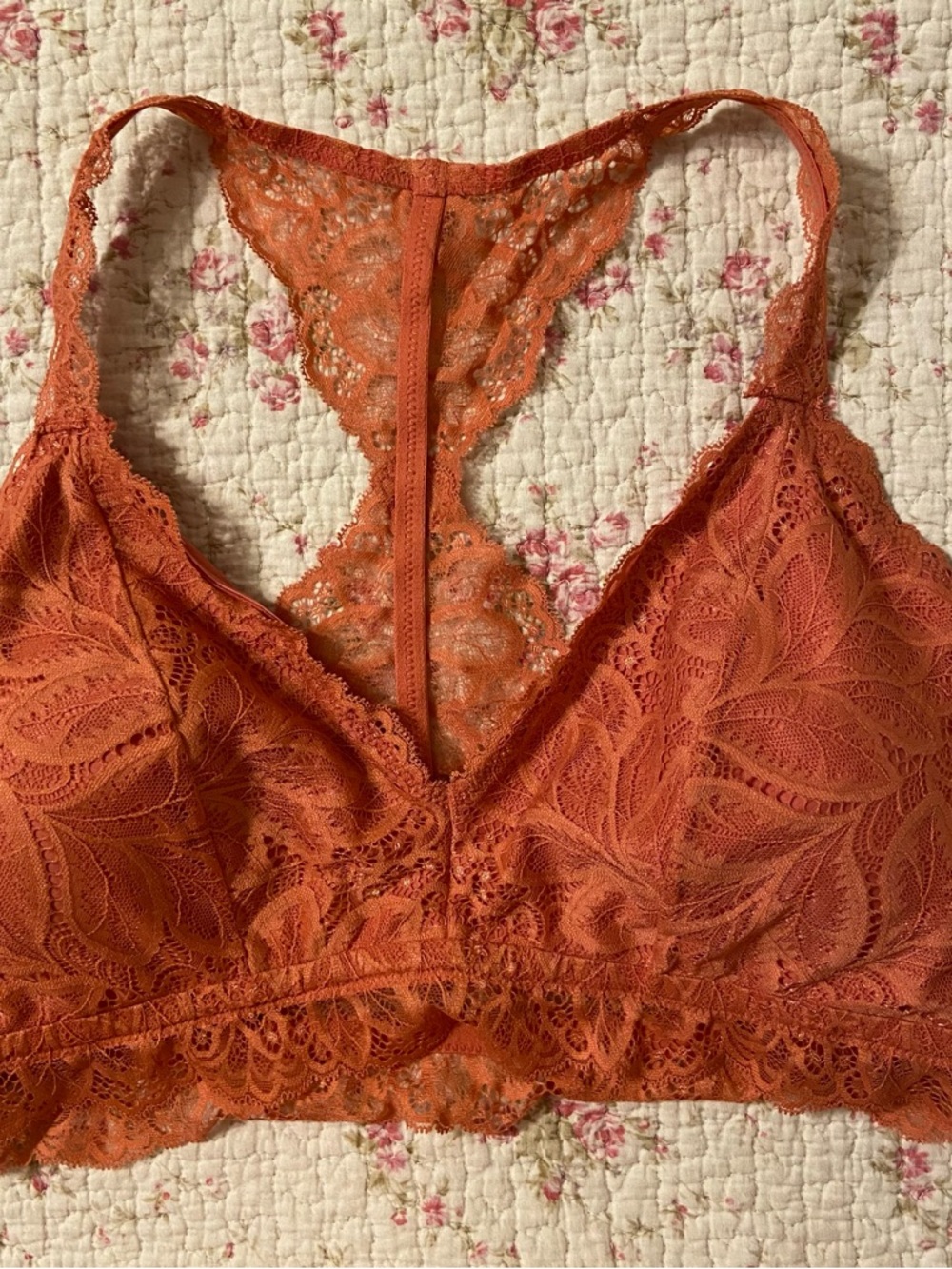 Auden Lace Racerback Bra - Picture 3 of 6